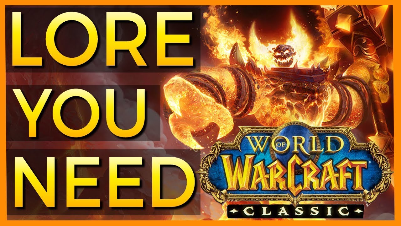 10 WoW Classic Lore Facts You Should Know - YouTube