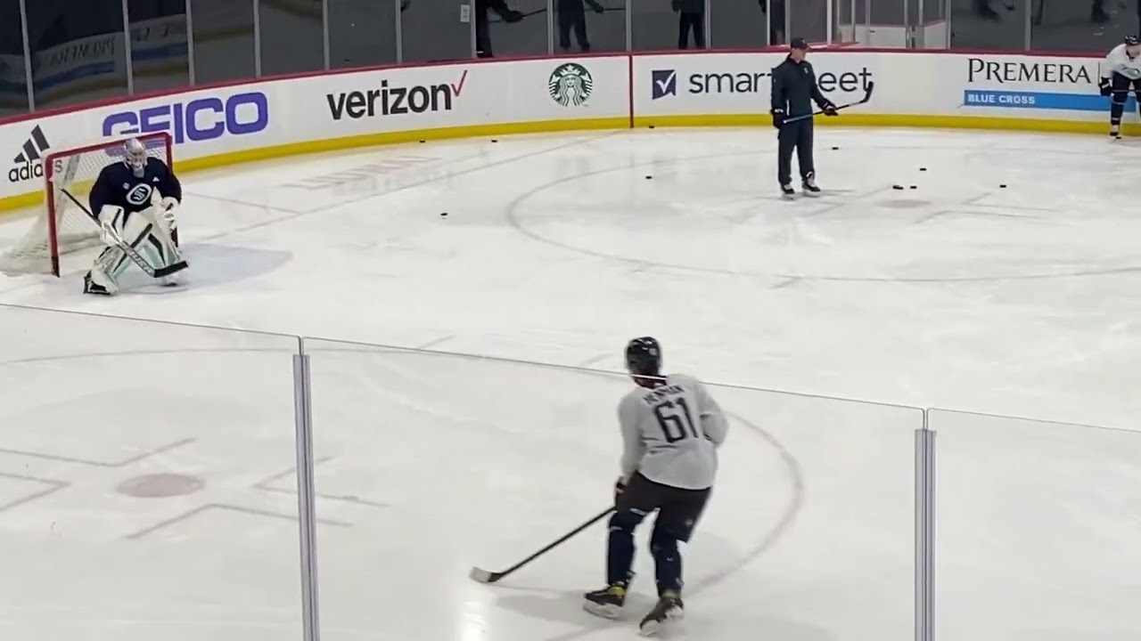 Seattle Kraken 2022 training camp 9/29/22: video 4