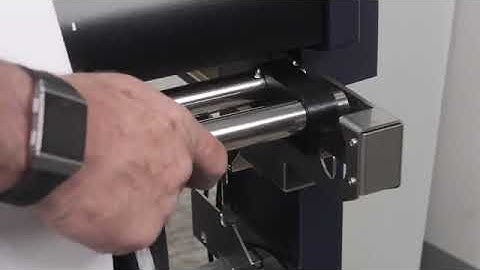 Using the Take-Up Reel on FC9000 – Continuous Cutting Solution