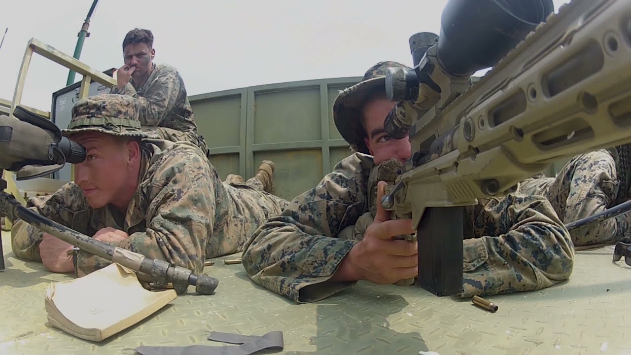 U.S. Marines • Scout Sniper Screener  • Tests  Marines Physical and Mental Limits
