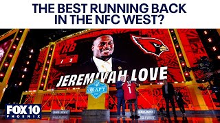 Is Jeremiyah Love the best RB in the division | NFC West Huddle | FOX 10 Phoenix