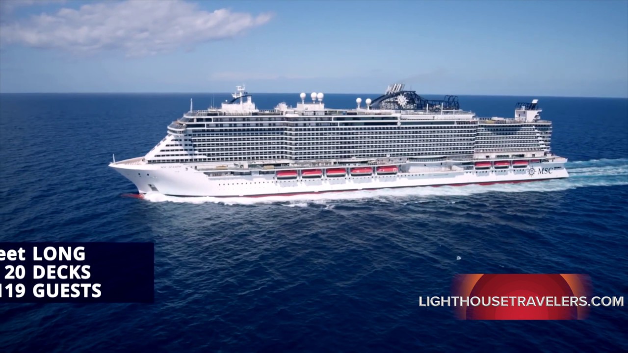 msc seaside cruise ship youtube