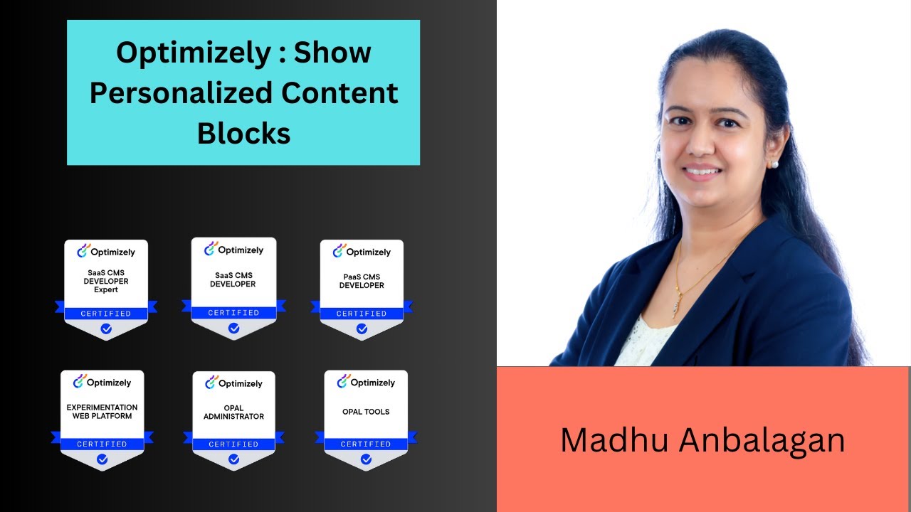 Optimizely Blocks Optimizely : Show Personalized Content Blocks - YouTube