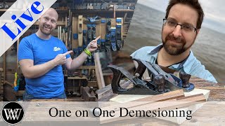 How to Dimension Lumber One on One Live Training