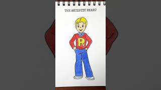Richie Rich Drawing | 90's Cartoon Drawing | Cartoon Network