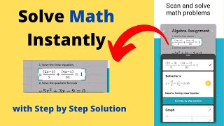 Best Math Solving App with Step by Step Solution | Solve any Math Question instantly (Mobile App) screenshot 5