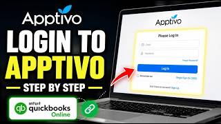 How to login to Apptivo for integrating with QuickBooks Online - Step By Step