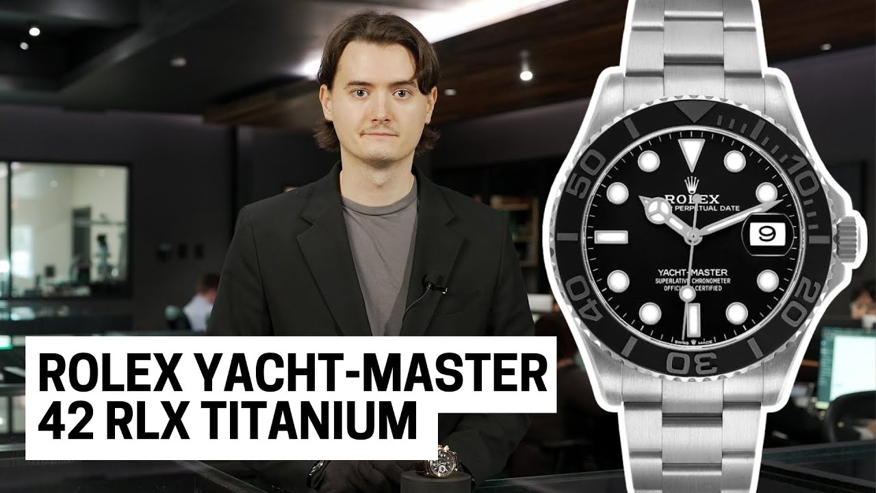 Rolex Yacht-Master 42 in RLX Titanium: Industrial Elegance | SwissWatchExpo