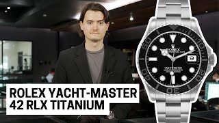 Rolex Yacht-Master 42 in RLX Titanium: Industrial Elegance | SwissWatchExpo