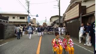 20160918 1025やわたんまち2日目年番神明町手古舞の休憩