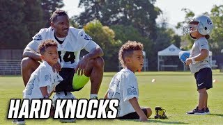 Antonio Brown's Kids go to Training Camp! | NFL Hard Knocks