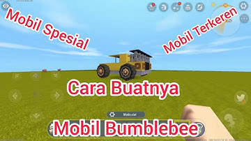 Tutorial baru!Cara membuat mobil Bumblebee di mini world