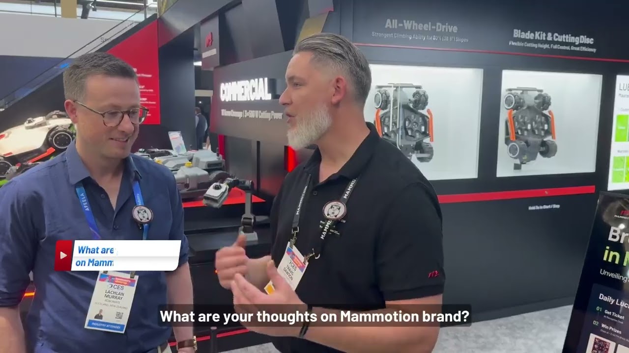 Inside the Mammotion & SPINO CES 2026 Booth | Immersive Recap