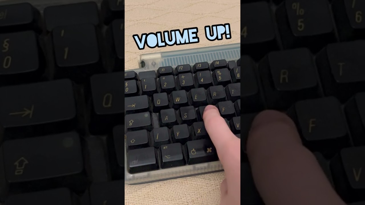 Apple Keyboard from the year 1998! What should we paint on the "A" keycap?