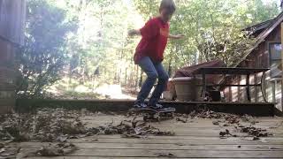 Frontside 180 Ollie down gap 