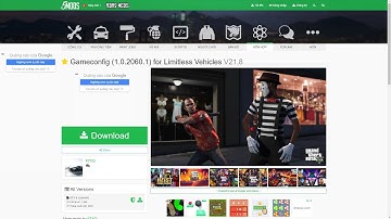 Cách cài gameconfig vô hạn xe GTA 5