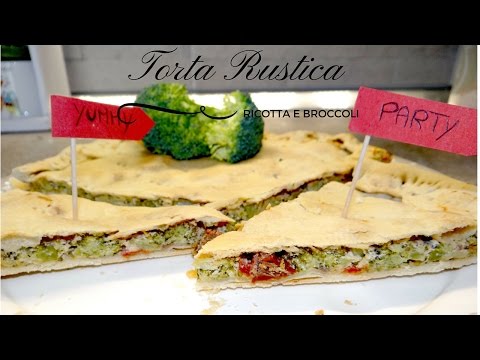 Video: Torta Rustica Di Ricotta Con Briciole Di Sabbia