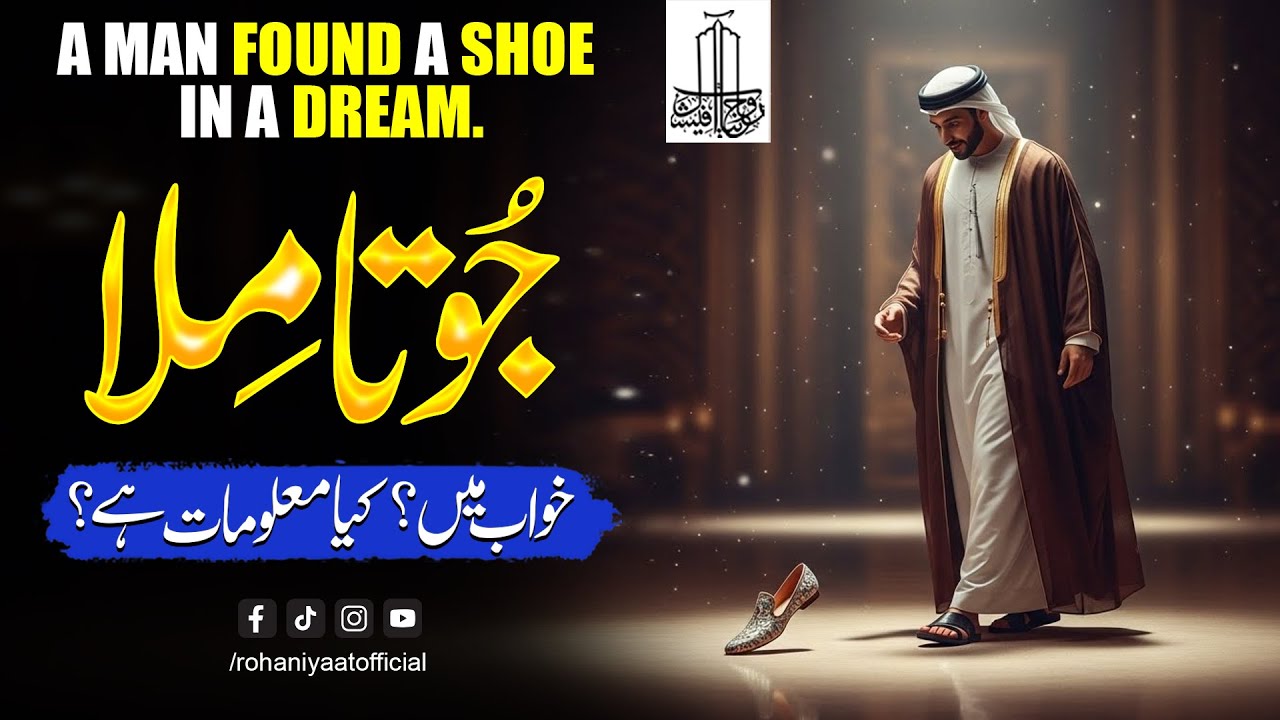 Dream Meaning: Found Shoes from a Surprising Place | MAULNA MUHAMMAD IDRIS NAQSHBANDI