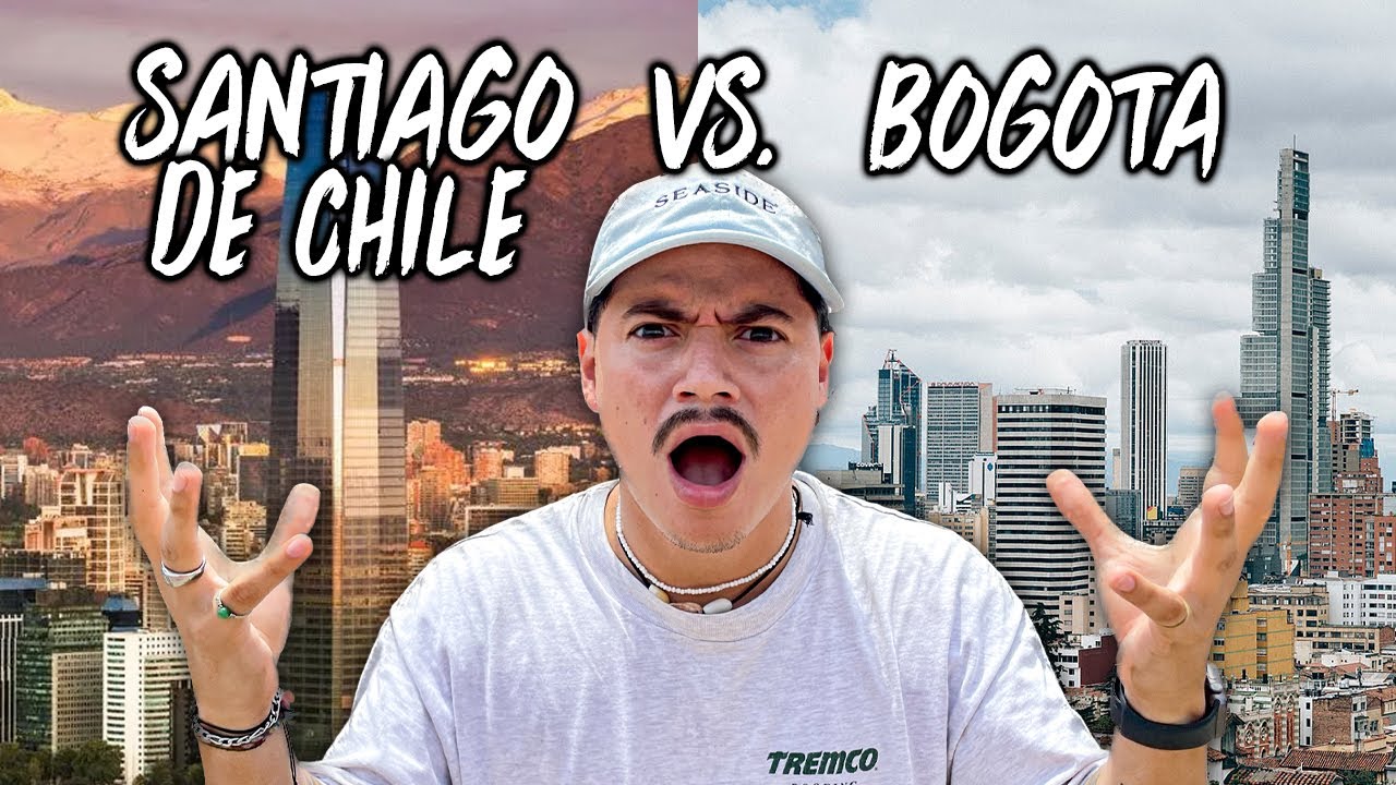 Comparando SANTIAGO (CHILE) VS. BOGOTA (COLOMBIA) 😱 | ¿SON MUY PELIGROSAS? 🇨🇱🇨🇴🔥