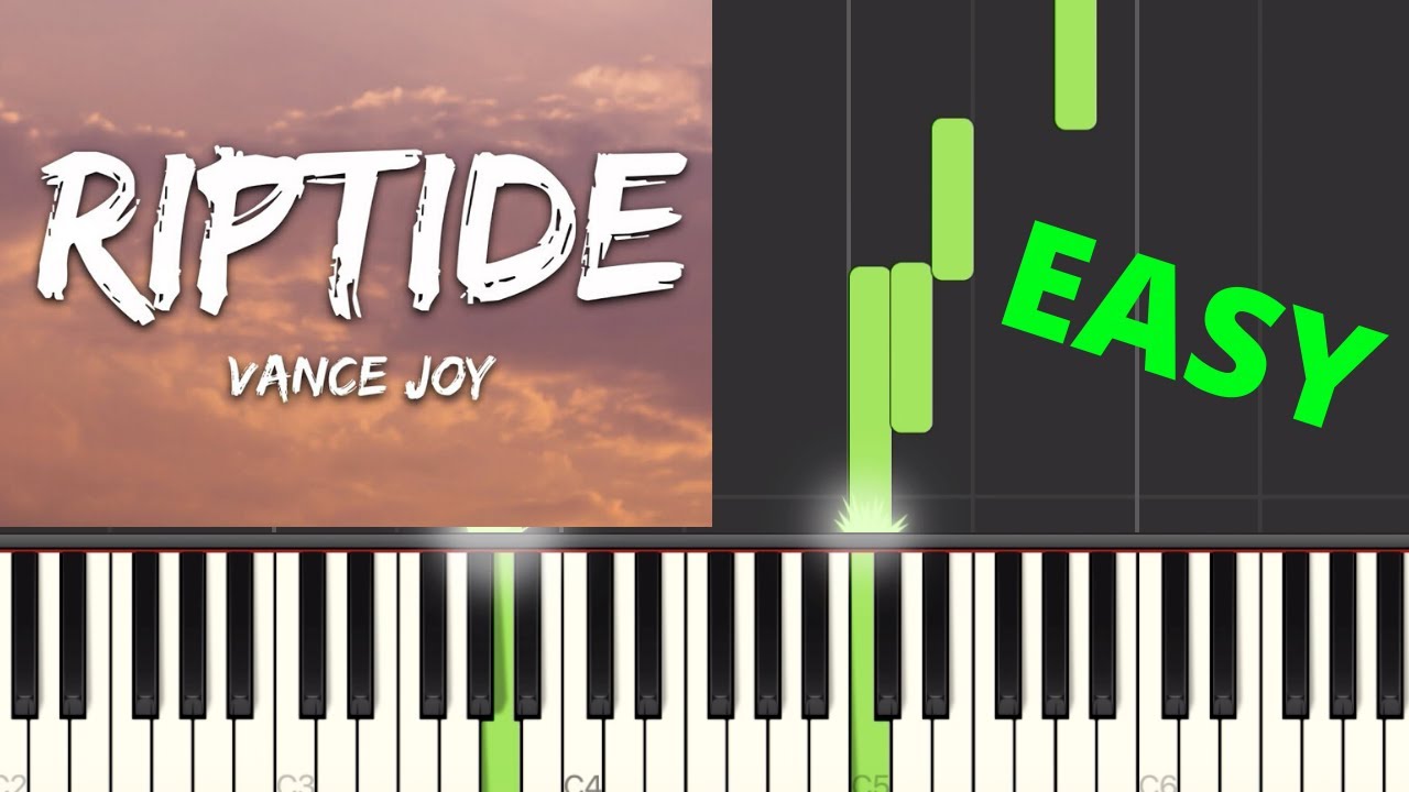 How To Play Riptide On Piano