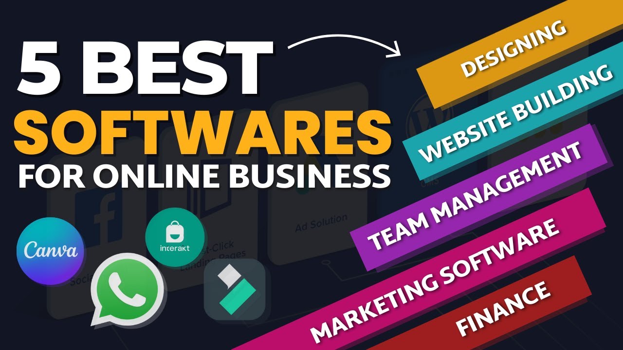 5 Best Software for Online Business Best Software to Grow online