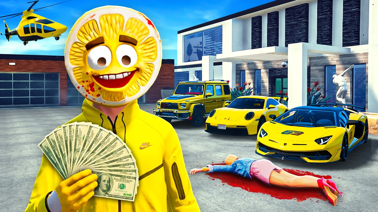 LIMONADEN KILLER wird MILLIONÄR in GTA 5! 🤑