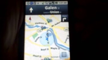 Google Map Navigation Beta For the G1 & Android 1.6
