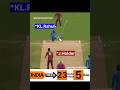 *KL Rahul on fire 🔥/ India Need 23 Runs Last Over Thriller! / Ind vs WI/ Real Cricket 24* #filter