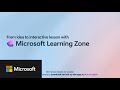 Microsoft Learning Zone - Hands on webinar for Teachers (June 2026)