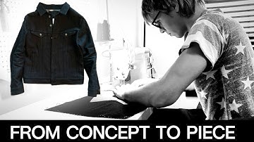 How I Designed and Sewed a Denim Jacket From Scratch