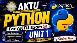 Unit 1 Python One Shot | python | python unit 1| Aktu | python by sp classes | one shot |sp classes