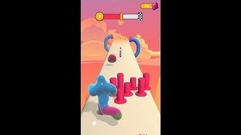Blob Runner 3D Level 3|Android Funny Time Pass Game | Water Bubble Game| Blob Runner| Ashish Gaming