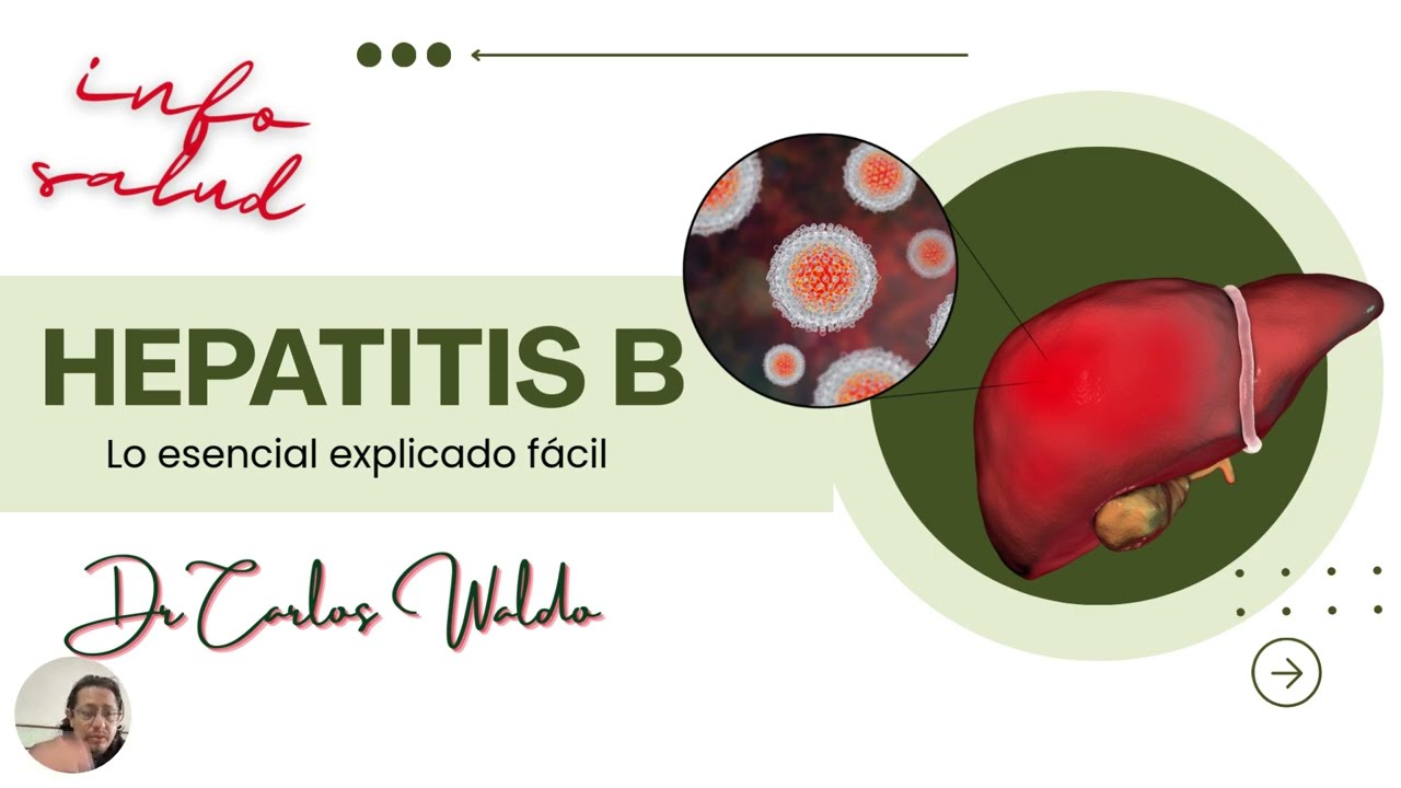 HEPATITIS B  Lo esencial explicado fácil