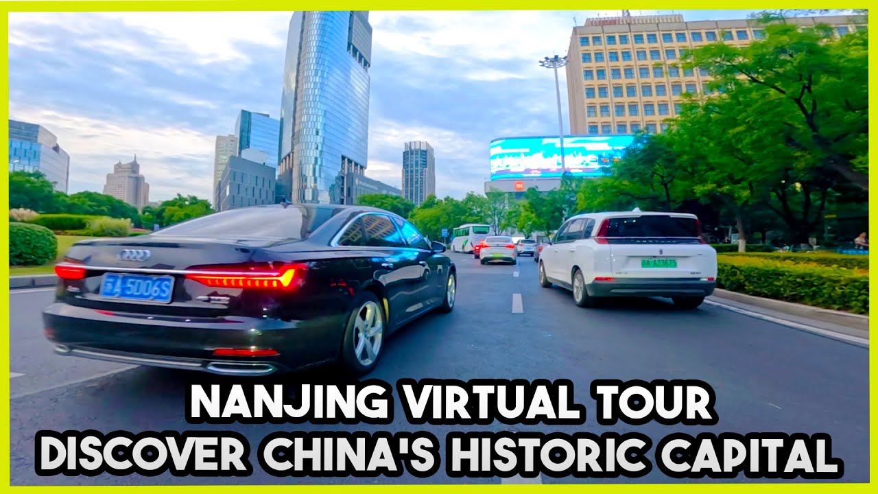 Relaxing virtual driving tour through #China historic capital #Nanjing