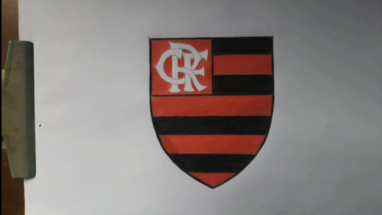 Como Desenhar o escudo do Flamengo - YouTube