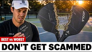 5 BEST and 5 WORST Pickleball Paddles of 2026 (Don't Get Scammed)