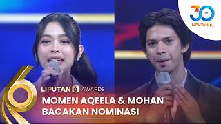 Momen Aqeela Calista dan Arya Mohan Bacakan Nominasi di Liputan 6 Awards 2026 | Liputan 6