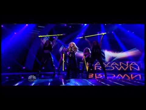 HAVANA BROWN  We Run The Night LIVE at America's Got Talent