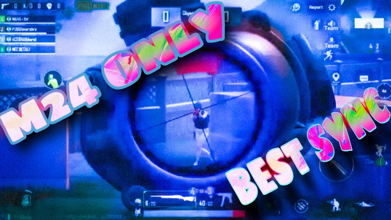PUBG MONTAGE BEAT SYNC | M24 ONLY TDM | First best sync.