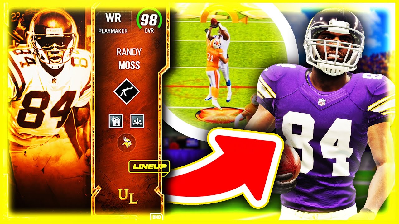 RANDY MOSS IS AN ABSOLUTE FREAK (on the field) Madden 24 Ultimate Team ...