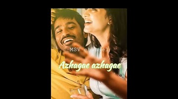 Thumbnail of Kannazhaga_ kaalazhaga# 3 movie #love❤️songs#trending #whatsapp_status#dhanush #shurti haasan#shorts
