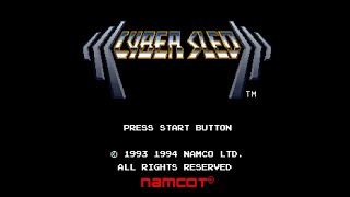 Cyber Sled. [PlayStation - NAMCO]. (1995). Amanda Bates. EXPERT. Full Play.