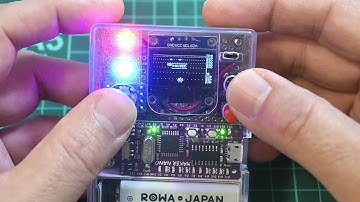 Arduboy2互換ゲーム機を作ったよ！