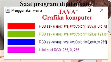 membuat konteks grafik dan objek graphics di JAVA NetBeans