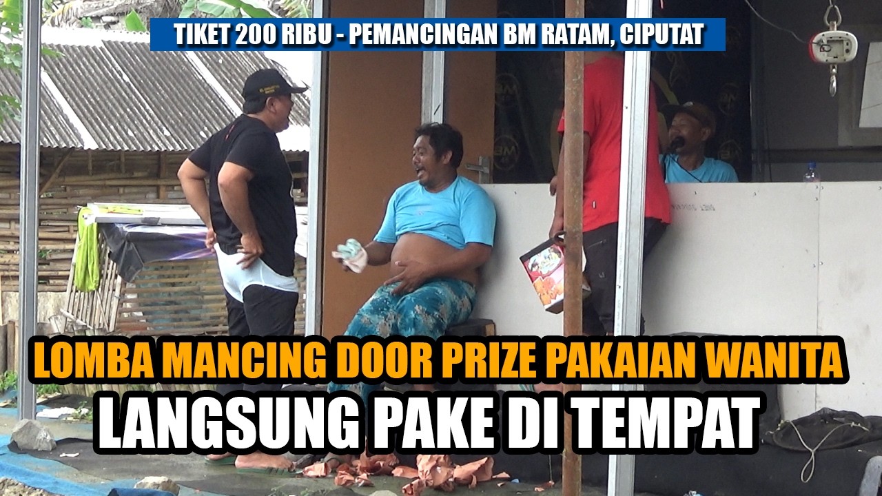 SERU-SERUAN MANCING BARENG PEGIAT DANGDUT‼️DAPET DOOR PRIZE PAKAIAN WANITA LANGSUNG PAKE‼️
