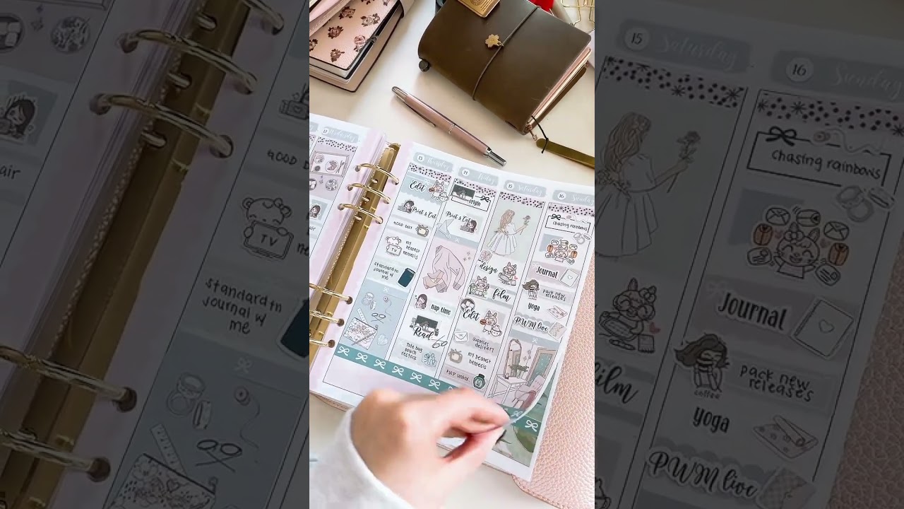 Aura Estelle A5 Wide Memory Planner Flipthrough 