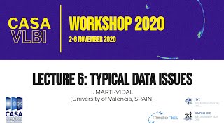 Lecture 6. Typical data problems by Iván Martí-Vidal