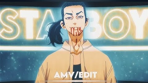 Baji Keisuke edit - Starboy ⭐ || Tokyo revengers edit [ Free alight motion preset + Clips ]