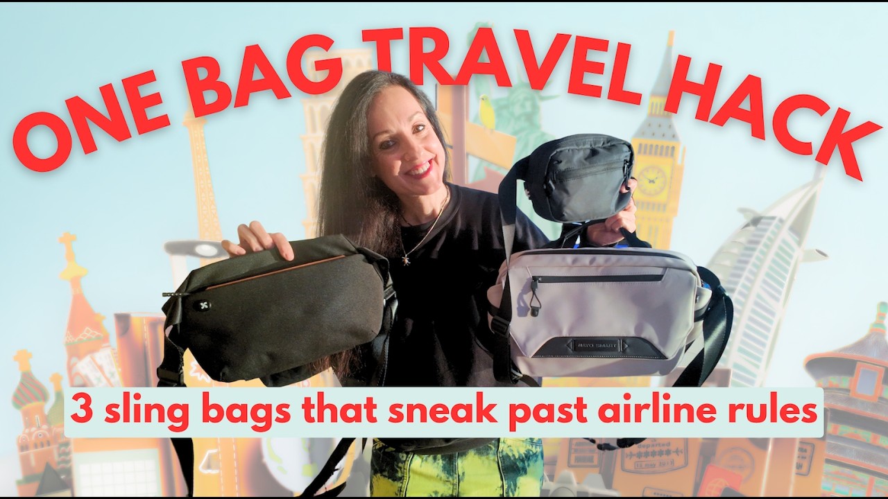 Best Sling Bag for Travel? | mopak vs tomtoc vs Nayo Smart (Minimalist Carry-On Hack!)