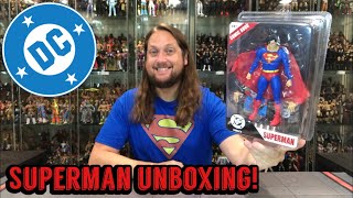 Superman Zero Hour DC McFarlane Unboxing & Review!